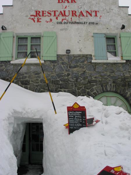 Col du Tourmalet in de winter